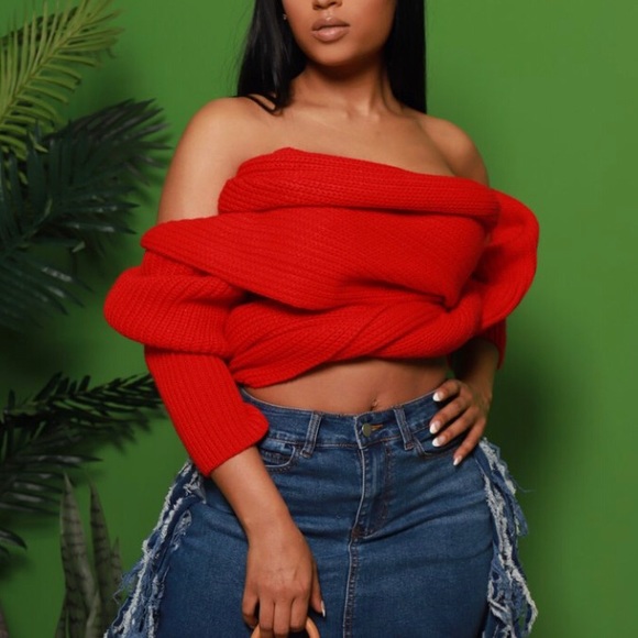 Multi wrap sweater - Picture 3 of 5